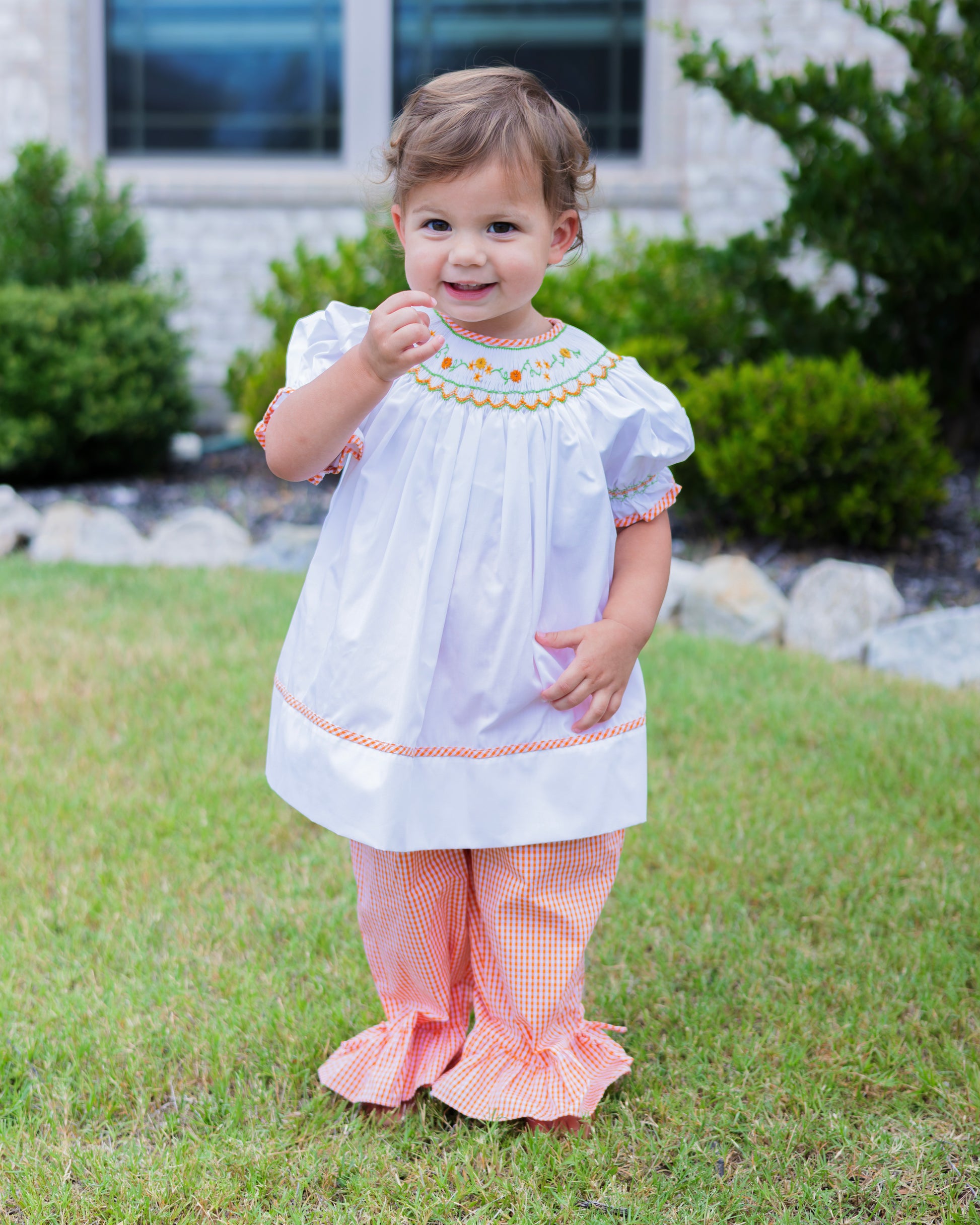 Harvest Smocked Top and Pant Set