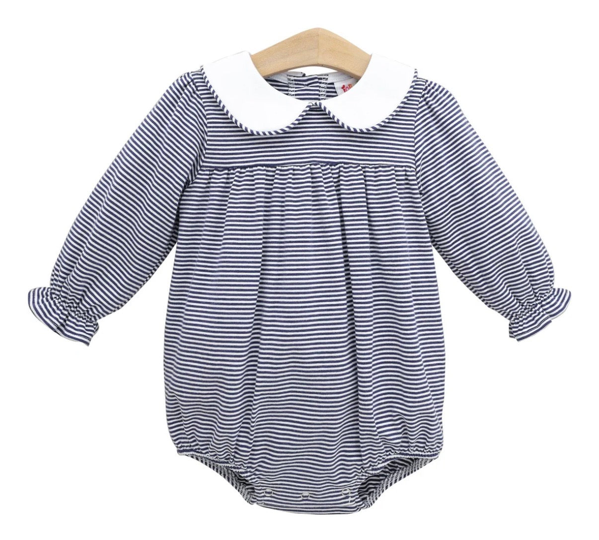 Lottie Bubble- Navy Stripe