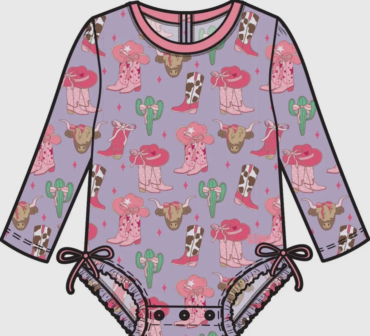 Baby Girls Howdy Darlin’ Swimsuit