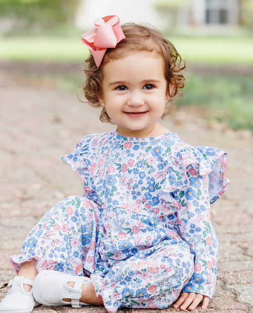 Autumn Blooms Frances Romper
