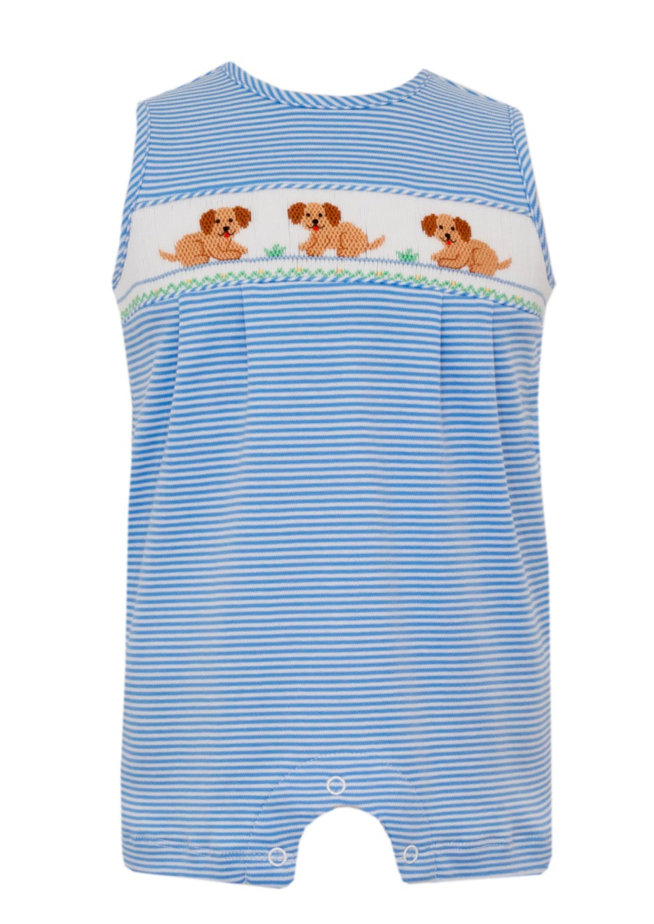 Garden Puppies Smocked Knit Jon Jon