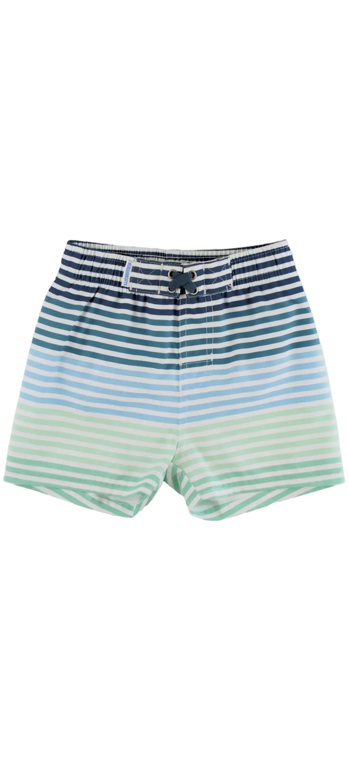 Boys Coastal Stripe Swim Trunks