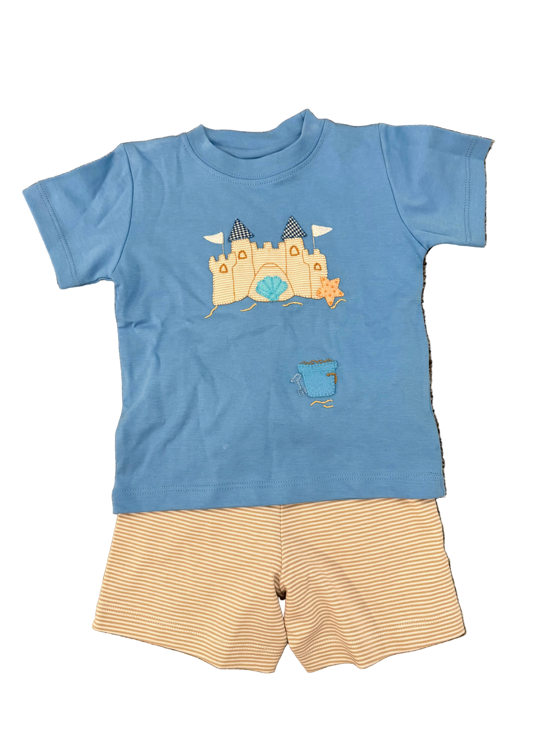 Squiggles Boys Beach Short Set