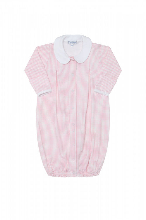 Pink Gingham Converter Gown