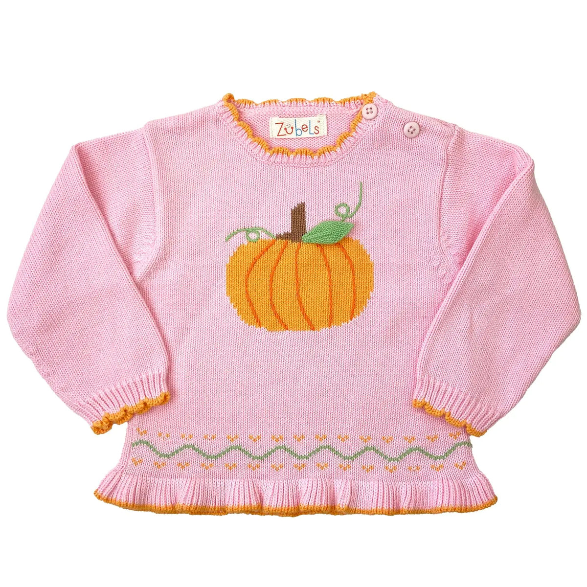 Pumpkin Knit Sweater